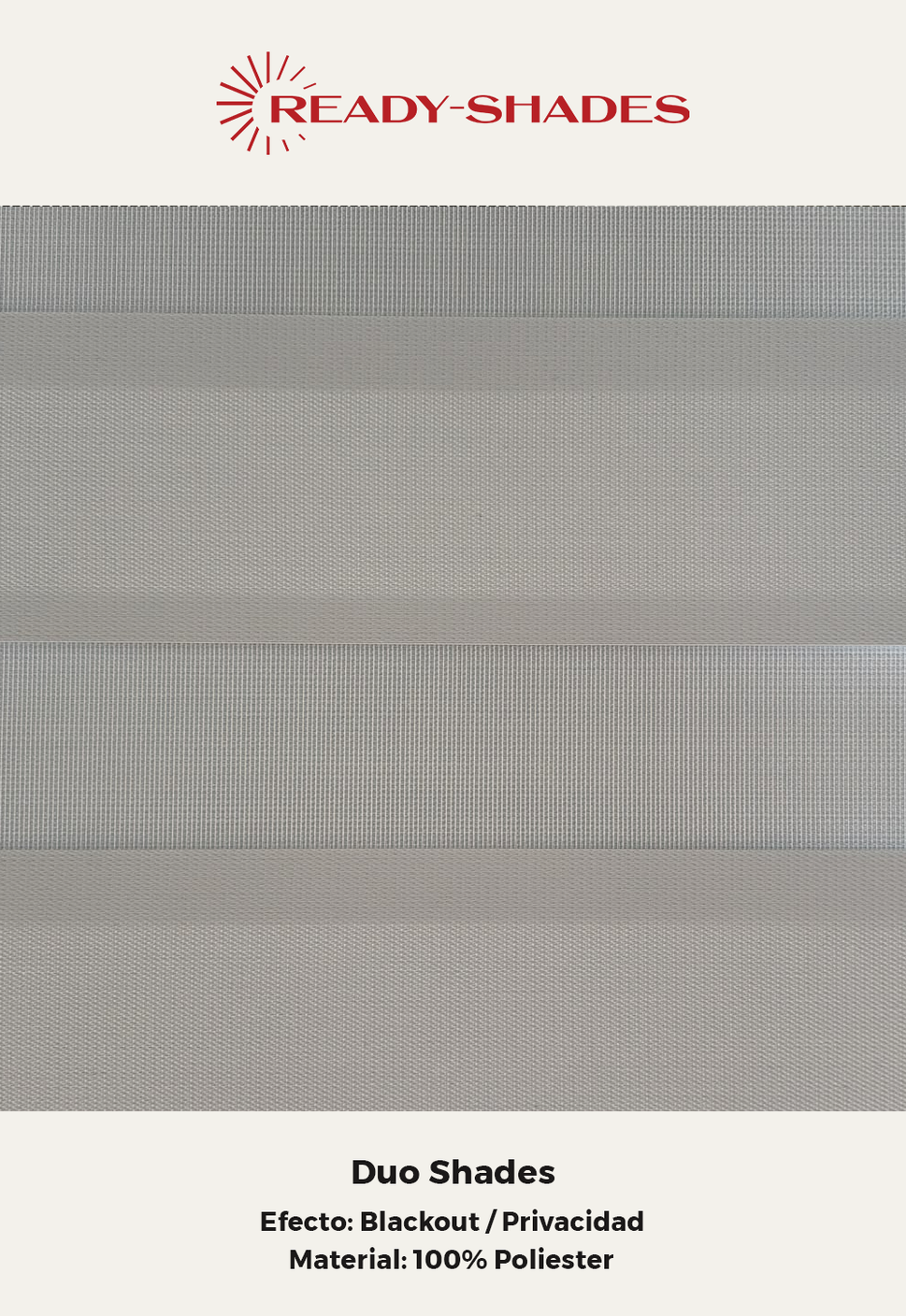 Muestra Gratis Roll-up shades