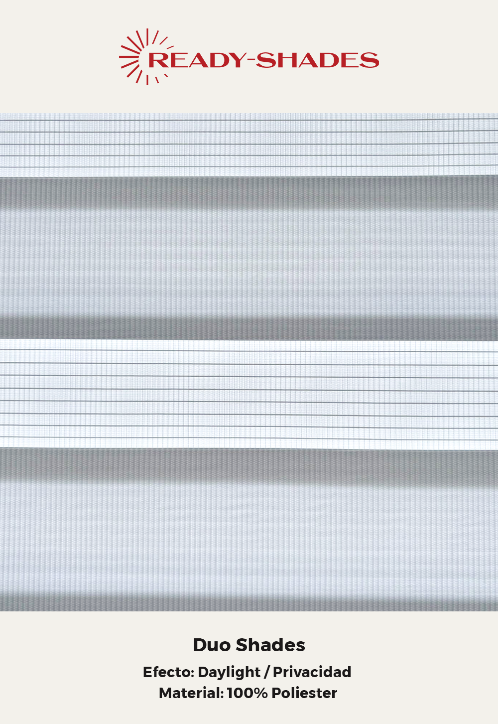 Muestra Gratis Roll-up shades