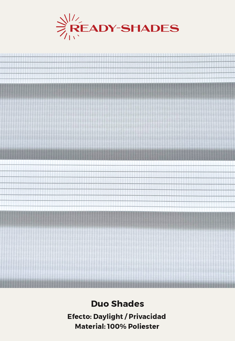 Muestra Gratis Roll-up shades