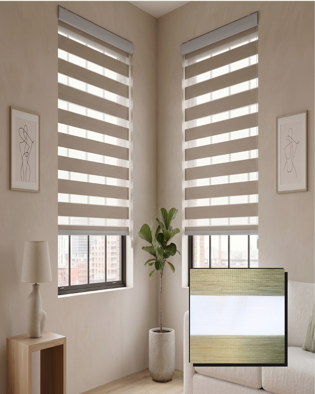 Duo Shades Blackout Harmony -55%