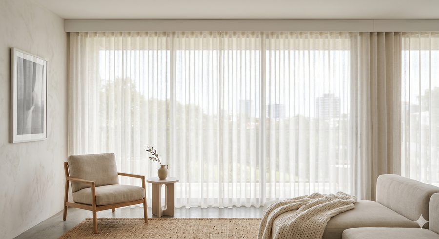 Ripplefold Sheer (112" x 217") -40% OFF