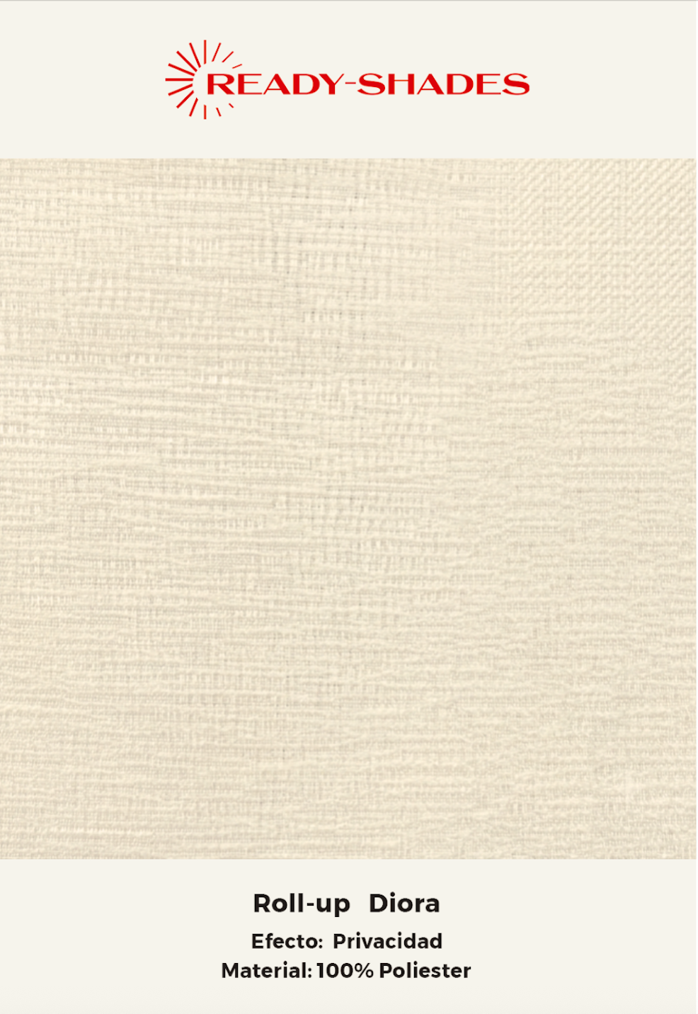DIORA: Roll-up Decorativo