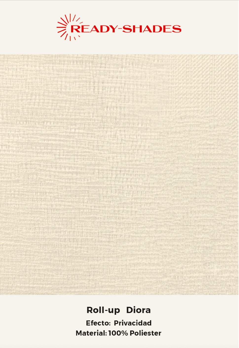 DIORA: Roll-up Decorativo