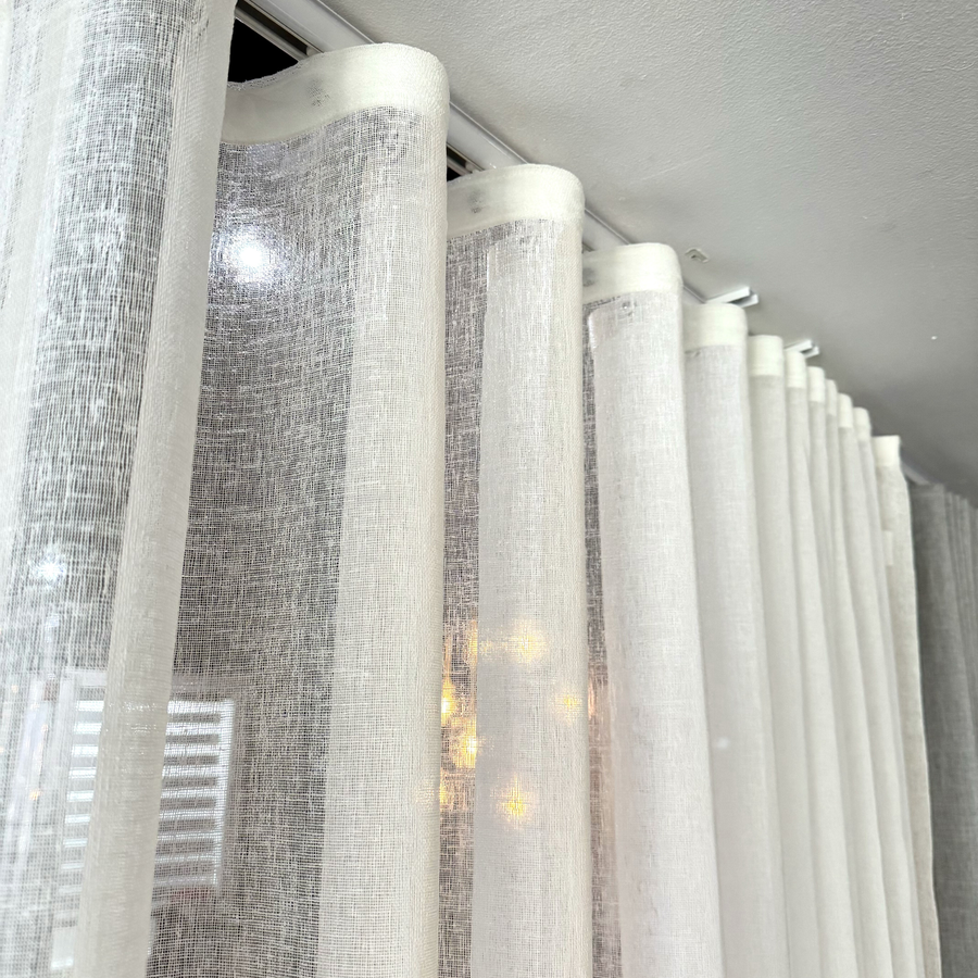 Ripplefold Cesto White (139" x 95", One Way) -43% OFF